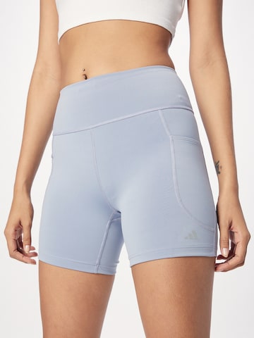 ADIDAS PERFORMANCE Skinny Sportshorts 'Dailyrun 5-Inch' in Lila