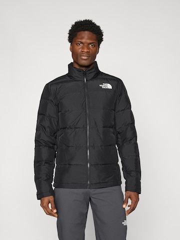 THE NORTH FACE Αθλητικό μπουφάν 'MOUNTAIN' σε μαύρο: μπροστά