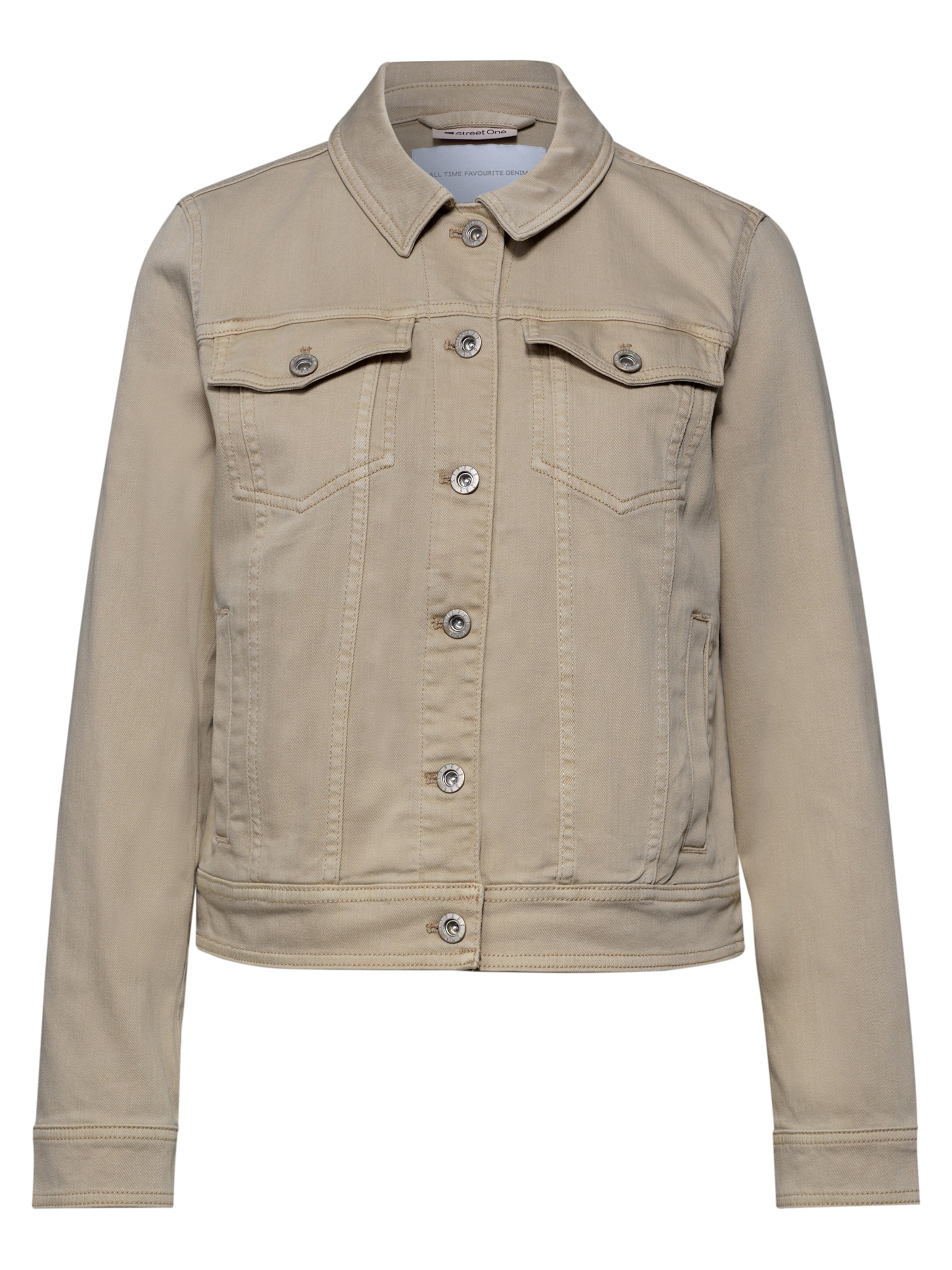 bēšs STREET ONE Starpsezonu jaka: no priekšpuses