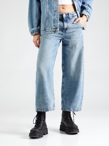 Wide leg Jeans 'QUAKE' de la DRYKORN pe albastru