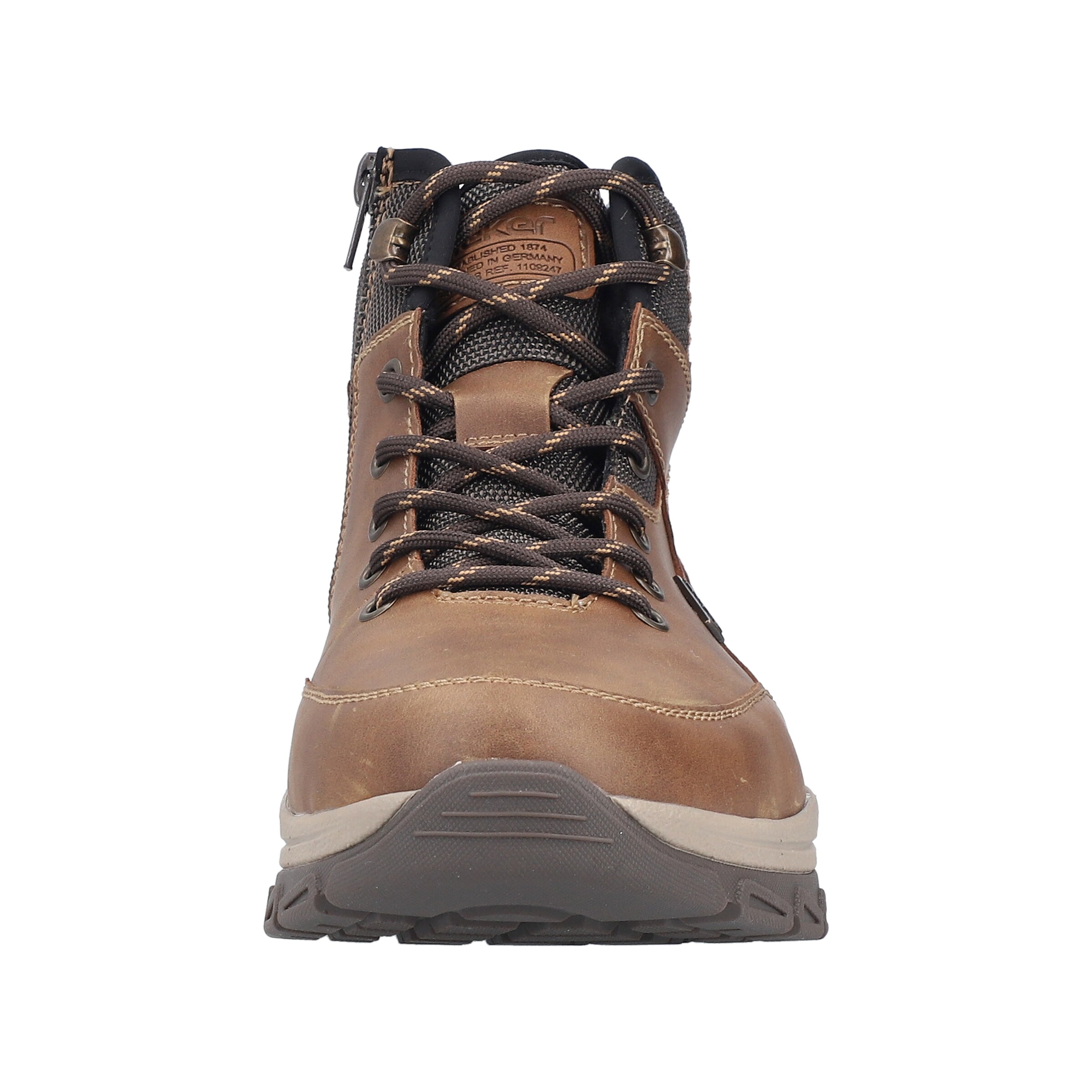 Rieker Lace-Up Boots in Brown