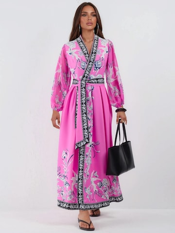 MSN Collection Maxi Kleid in Weiß