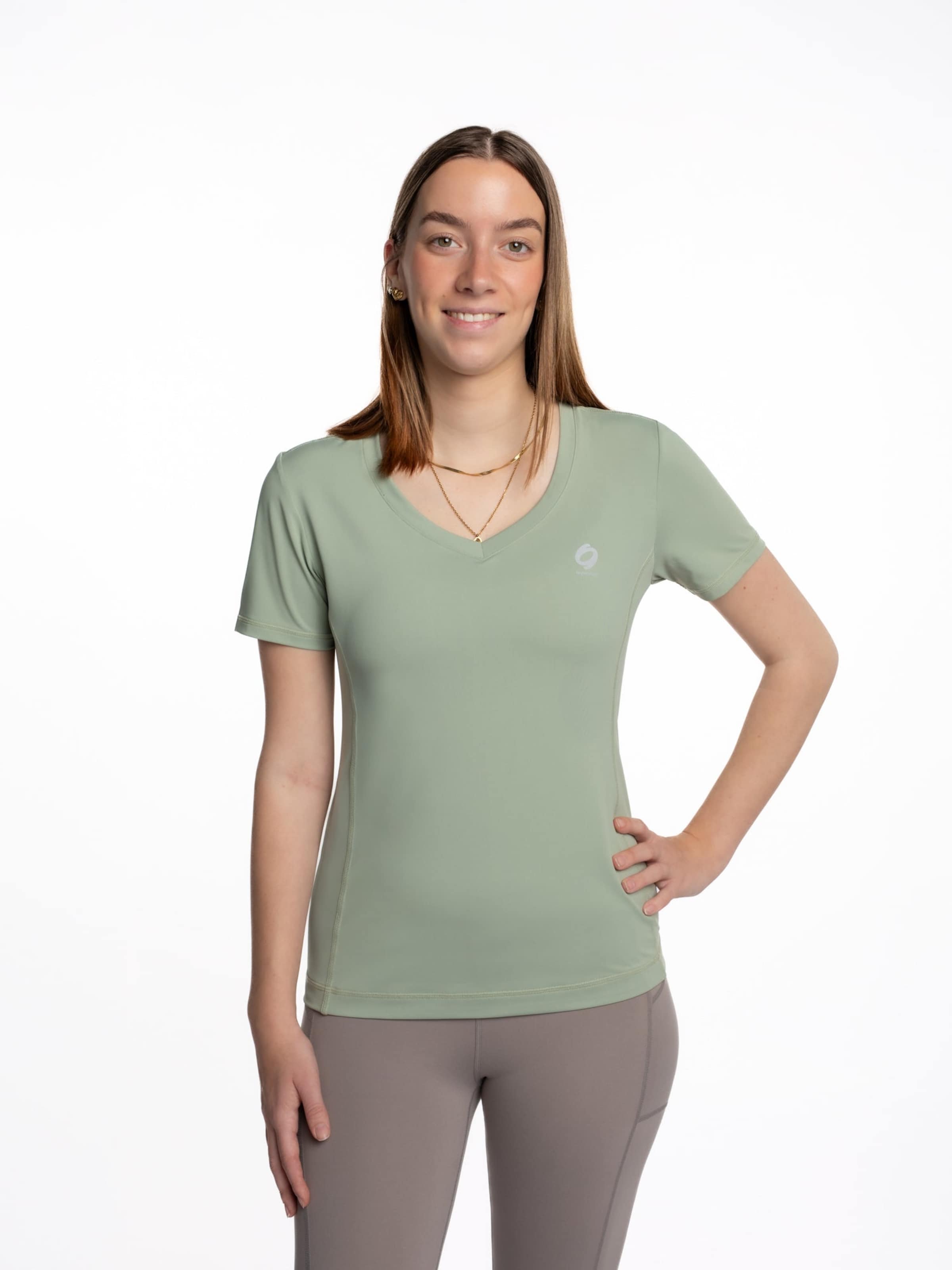 mymotus Functioneel shirt in Groen: voorkant