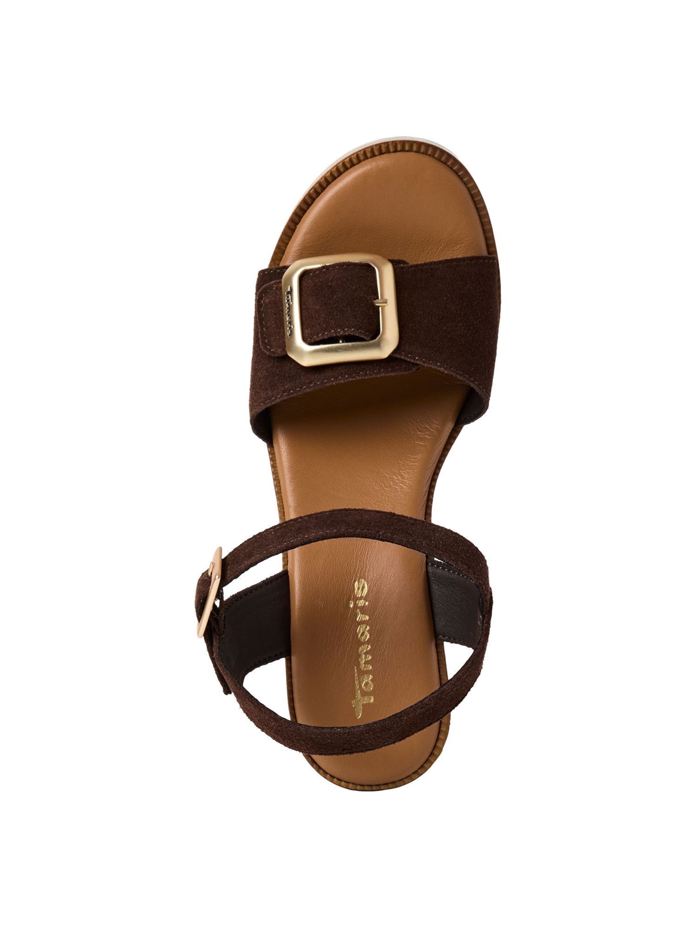 Sandale de la Tamaris pe maro