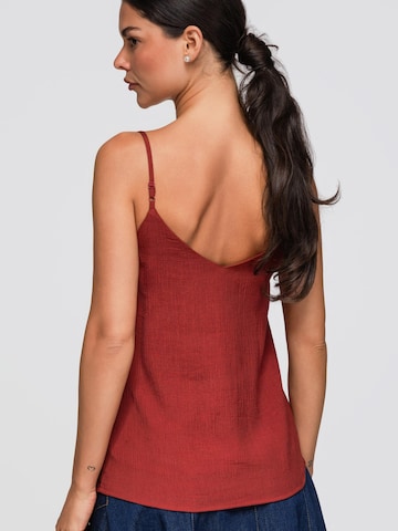 Ombre - Top en rojo