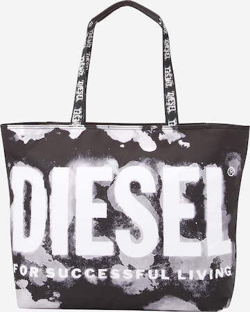 Cabas 'RAVE' DIESEL en noir : devant