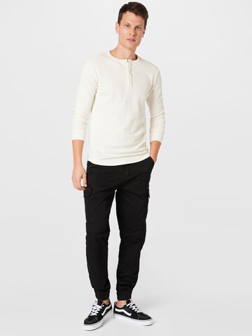 BLEND - Tapered Pantalón cargo 'Nan' en negro