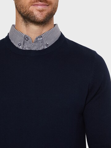 Threadbare Trui 'Gibbs' in Blauw