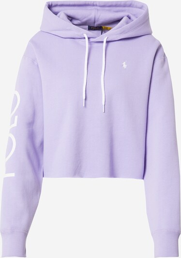 Polo Ralph Lauren Sweatshirt in Purple / White, Item view