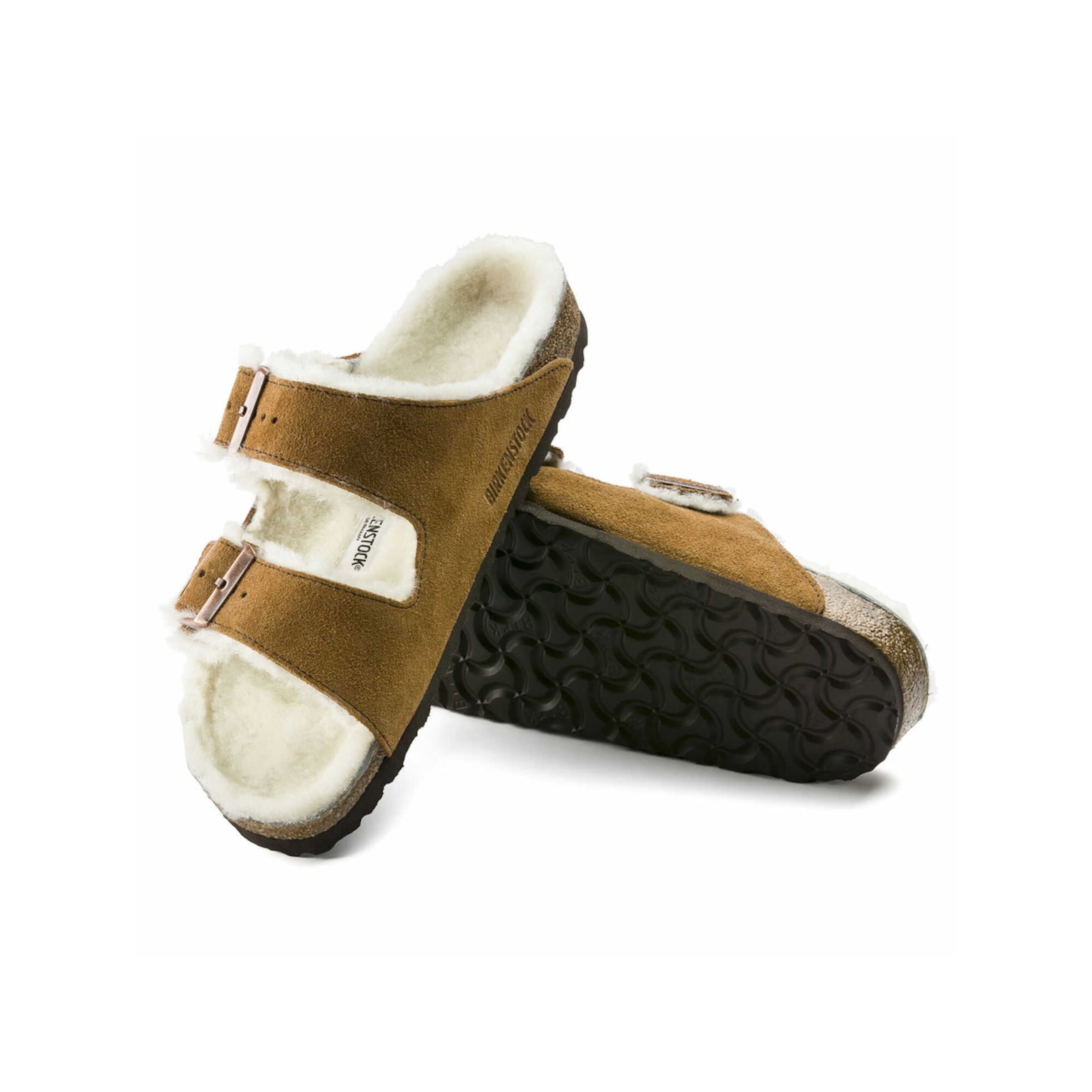 BIRKENSTOCK Šľapky 'Arizona' - Hnedá