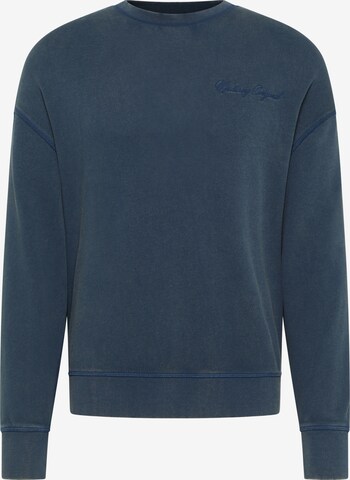 MUSTANG Sweatshirt in Blue: front