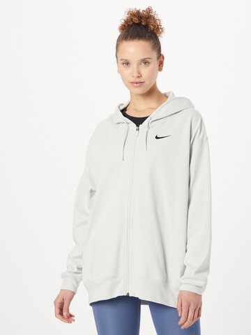 Nike Sportswear Кофта на молнии в Серый: спереди