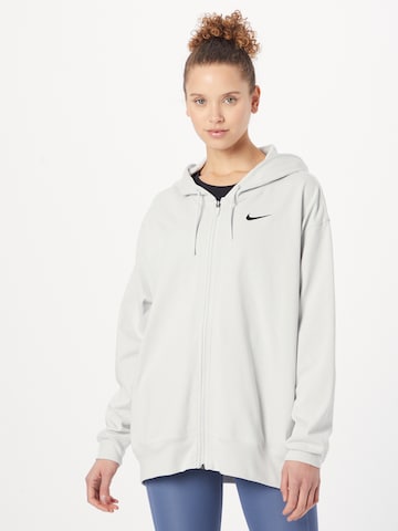Nike Sportswear Ζακέτα φούτερ σε γκρι: μπροστά