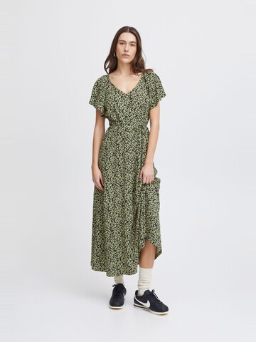 Robe 'Aya' ICHI en vert : devant