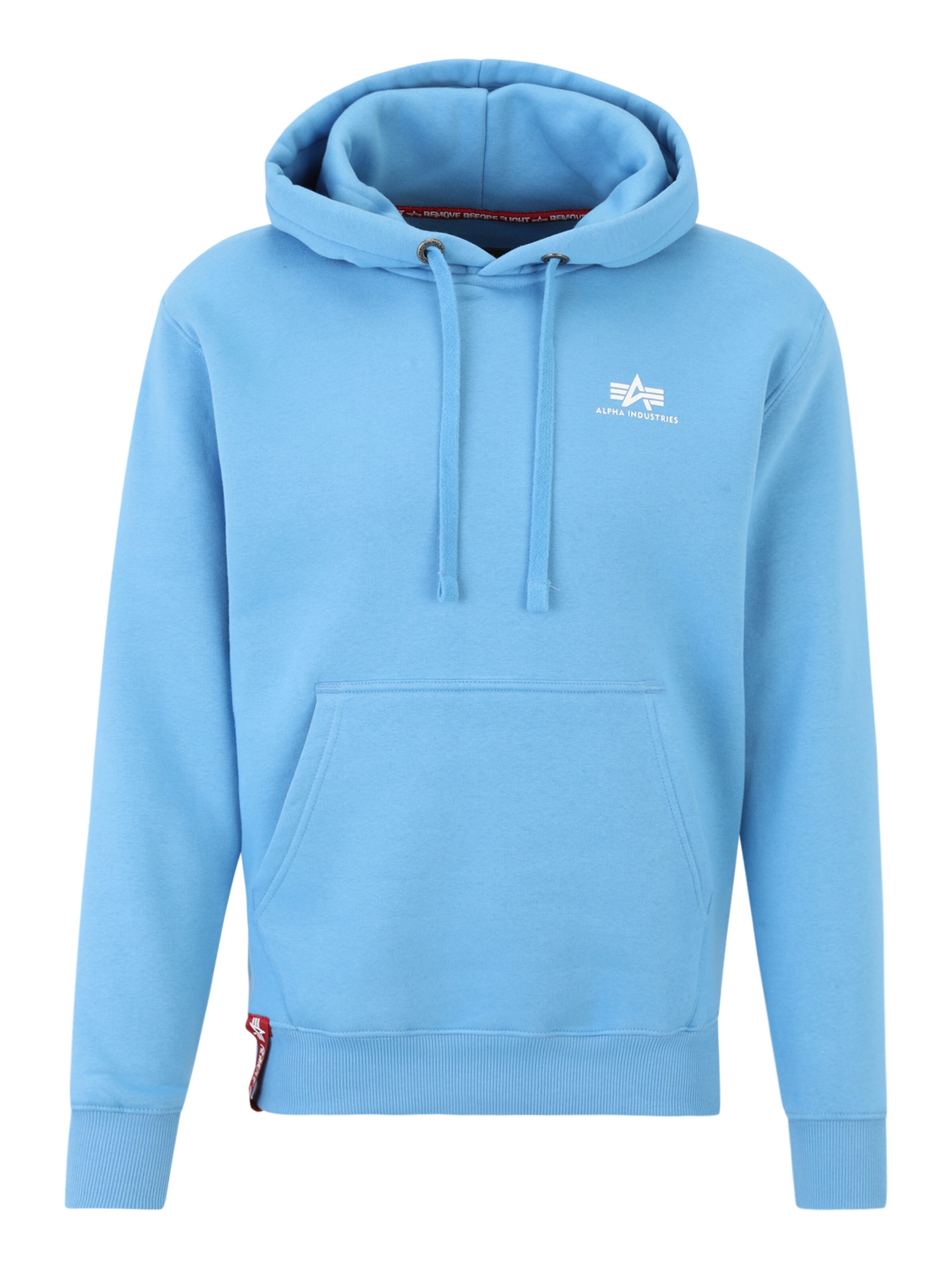 ALPHA INDUSTRIES Sweatshirt in Blau: Vorderseite