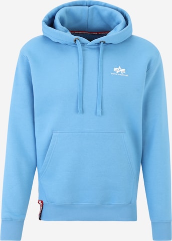 zils ALPHA INDUSTRIES Sportisks džemperis: no priekšpuses