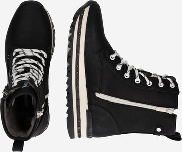 MUSTANG High-Top Sneakers in Black