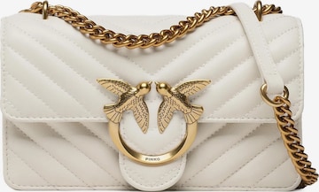 Borsa a spalla '100074 A0GK' di PINKO in beige: frontale