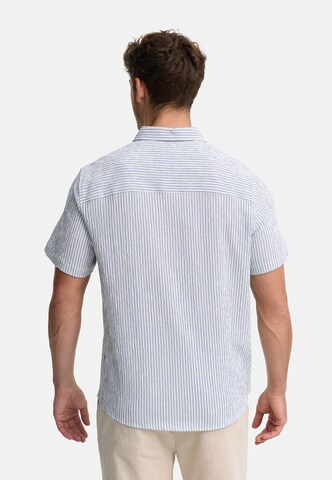 INDICODE JEANS Regular fit Overhemd 'Bimler' in Blauw