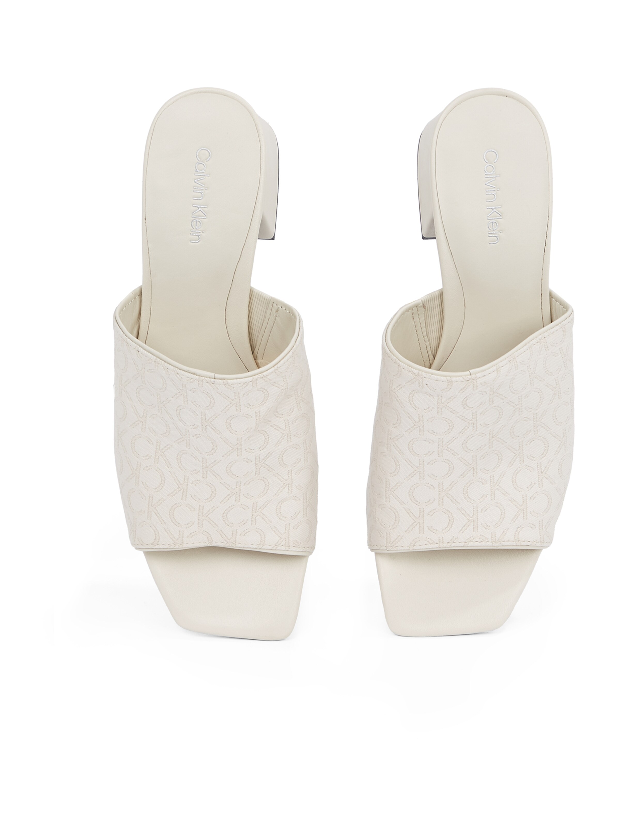 Calvin Klein Šľapky - Biela