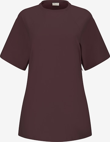 dayê rose Oversizeshirt 'Heather' in Lila: Vorderseite