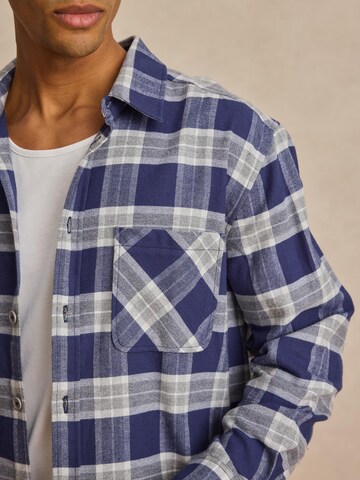 Regular fit Camicia 'Lasse' di DAN FOX APPAREL in blu