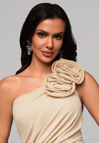 Ombre Evening dress in Yellow