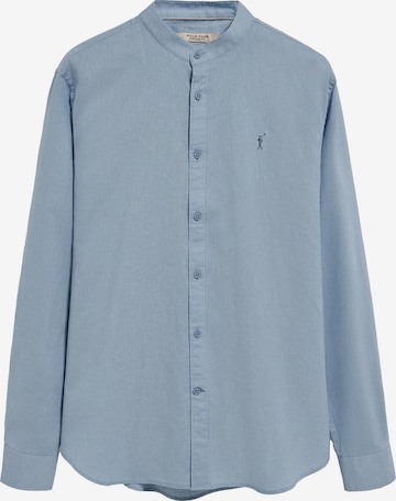 Polo Club Regular Fit Hemd in Blau: Vorderseite