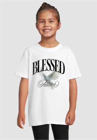 Mister Tee Koszulka 'Blessed Forever' w kolorze biały: przód