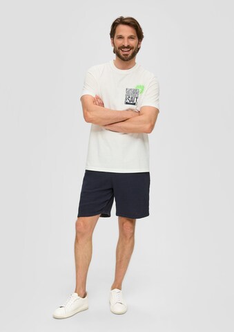 T-Shirt s.Oliver en blanc