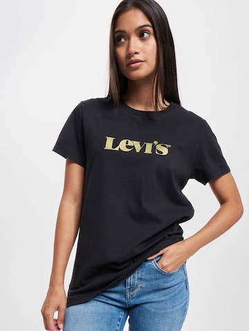 LEVI'S ® Футболка ' Levis The Perfect W T-Shirt ' в Черный: спереди