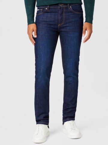 Coupe slim Jean 'Superflex' Lindbergh en bleu : devant