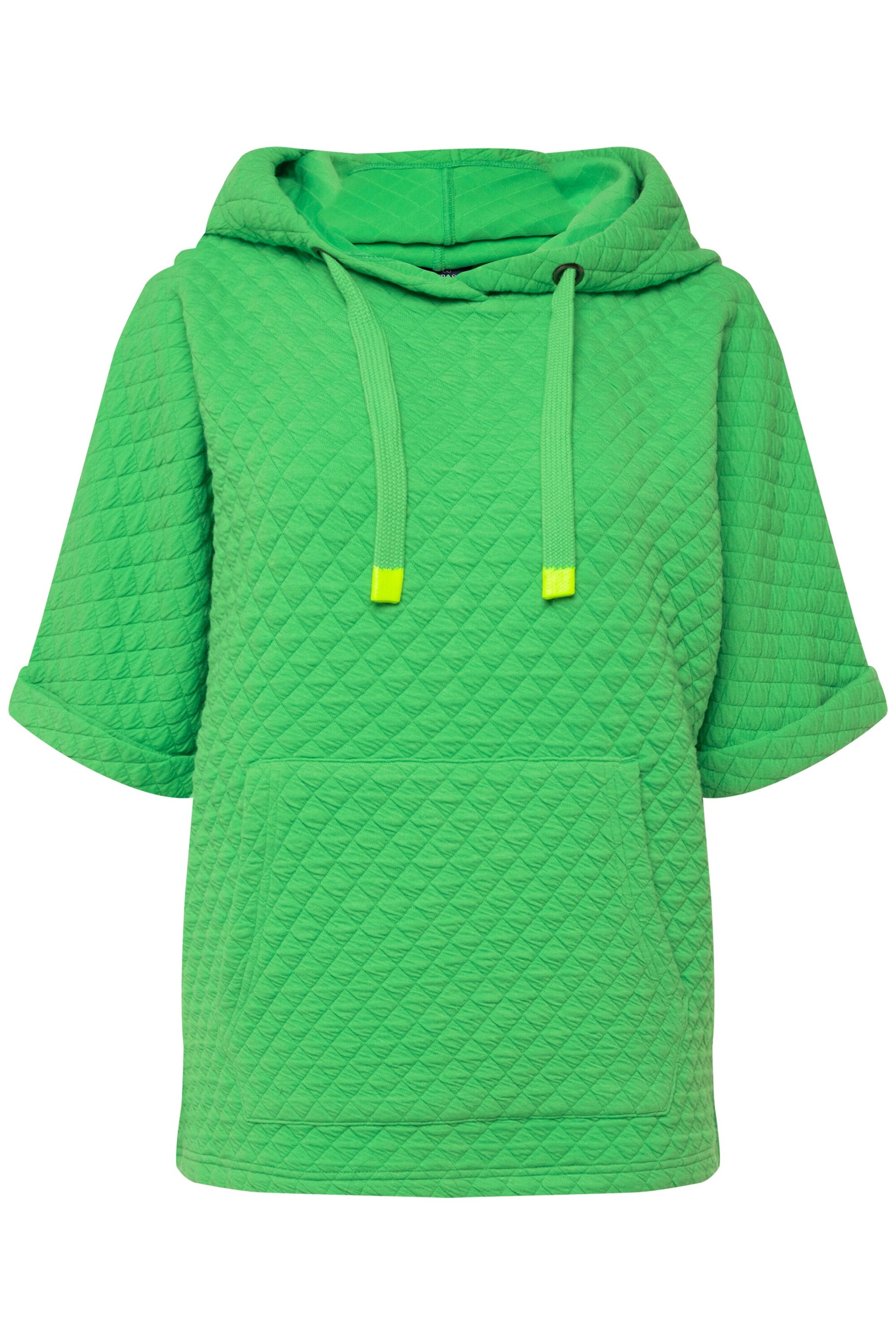 LAURASØN Sweatshirt in Groen: voorkant