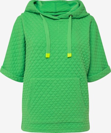 LAURASØN Sweatshirt in Groen: voorkant