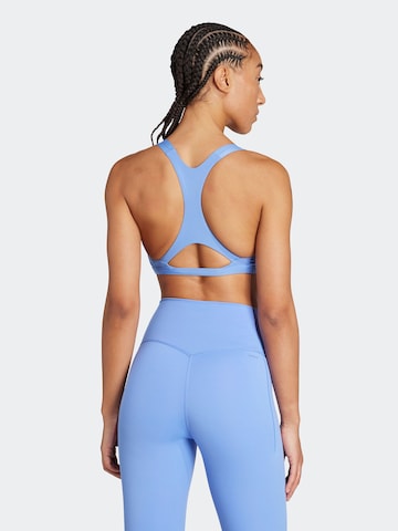 ADIDAS PERFORMANCE Бюстье Спортивный бюстгальтер 'Aeroimpact Luxe' в Синий