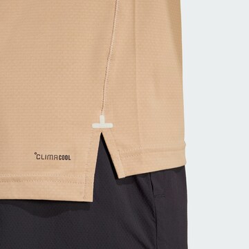 ADIDAS PERFORMANCE Functioneel shirt in Beige