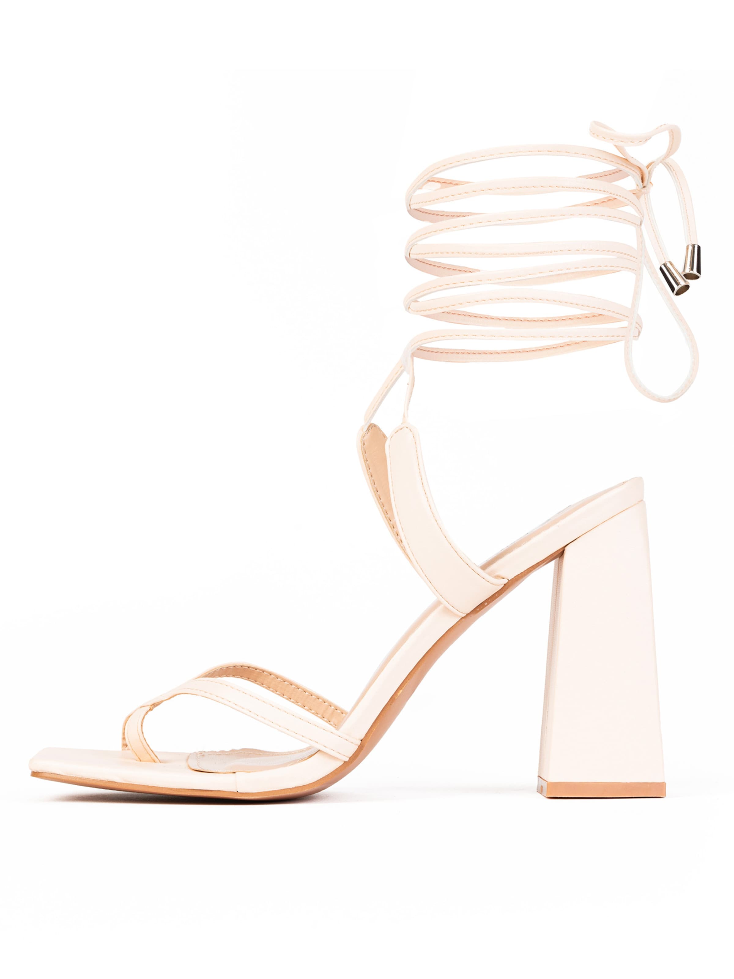 smėlio Celena Šlepetės per pirštą 'Chenaya': priekis