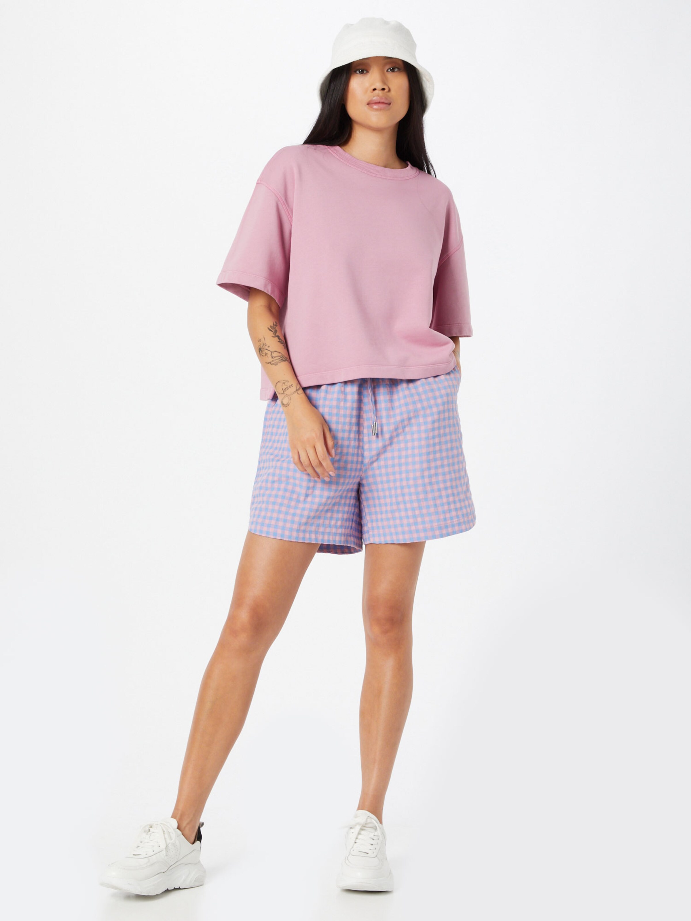 Frauen Große Größen SISTERS POINT Shorts 'EZZA' in Hellblau, Rosa - LM87929 Frauen Große Größen SISTERS POINT Shorts 'EZZA' in Hellblau, Rosa - LM87929