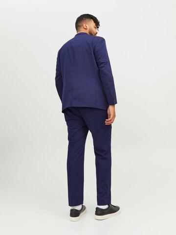 Regular Pantalon à plis 'Franco' Jack & Jones Plus en bleu