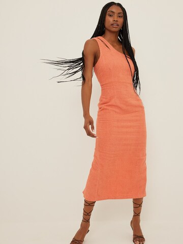 NA-KD Kleid in Orange: Vorderseite