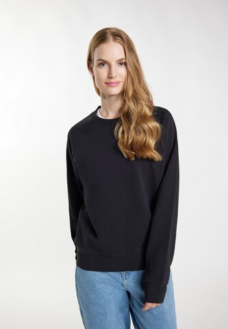 DreiMaster Maritim Sweatshirt in Zwart: voorkant