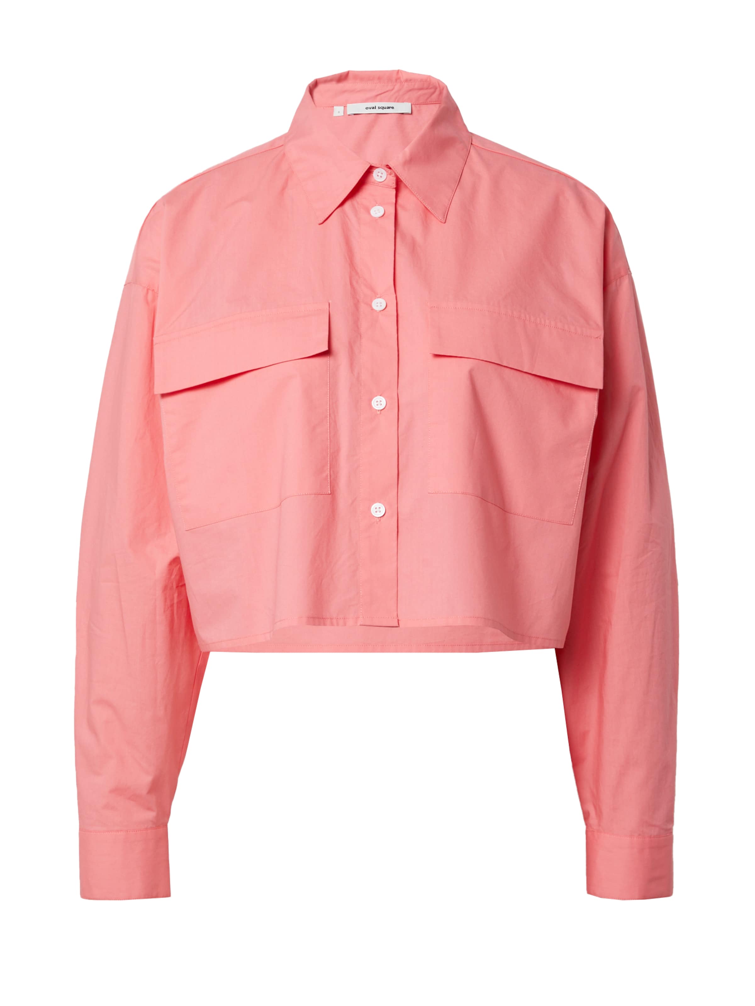 Bluză 'Feeling' de la Oval Square pe portocaliu: față