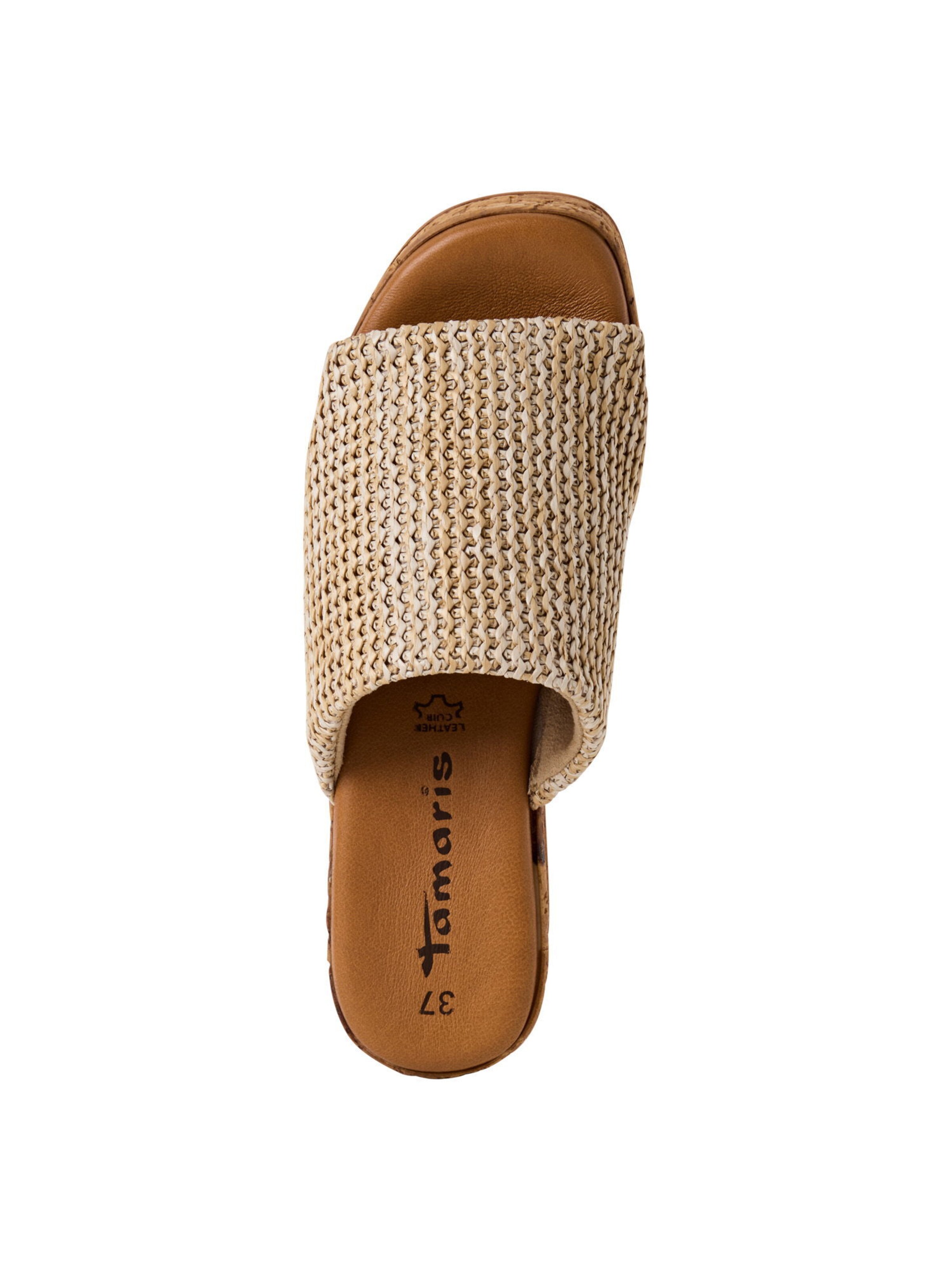 Tamaris Mules in Beige