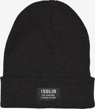 !Solid Mütze 'Irwin' in Schwarz: Vorderseite