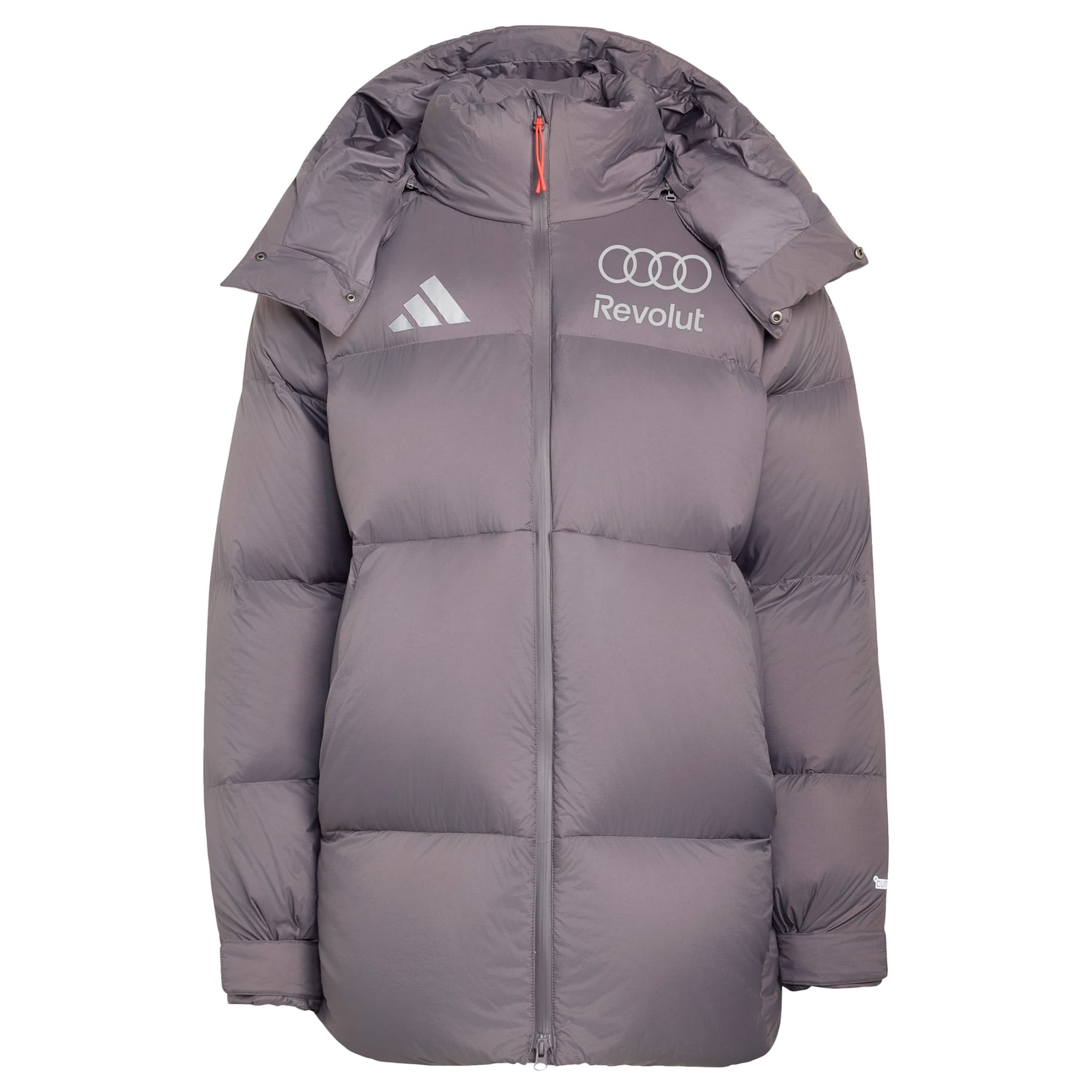 ADIDAS PERFORMANCE - Chaqueta deportiva 'Audi Revolut F1 Team Engineers & Marketing' en gris: frente