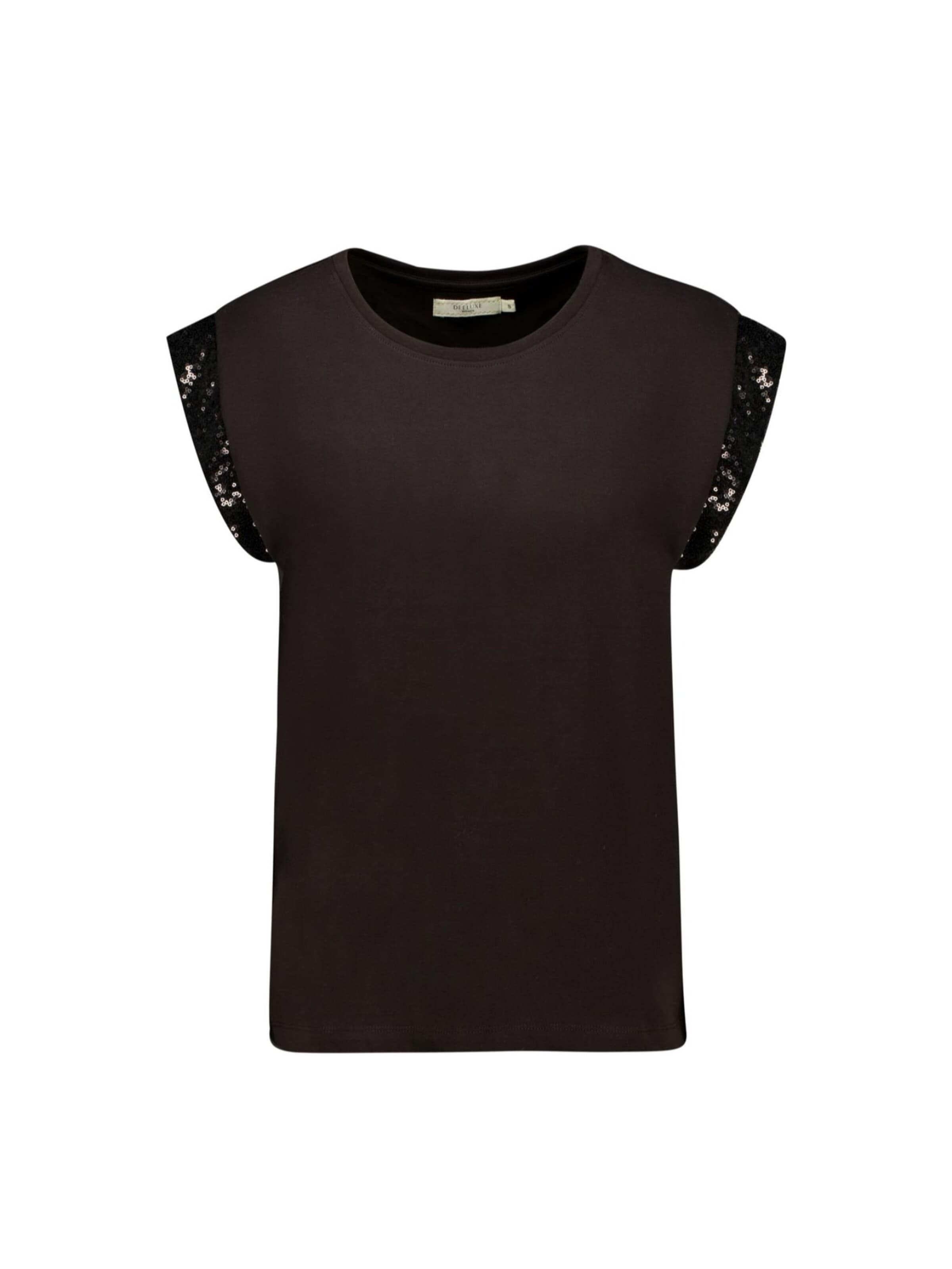Deeluxe Shirt‌‌‌‌‌‌‌ in Schwarz: Vorderseite