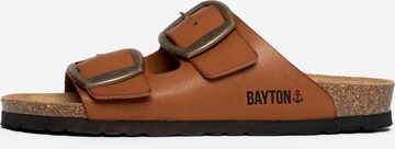 Mule 'Alicante' Bayton en marron : devant