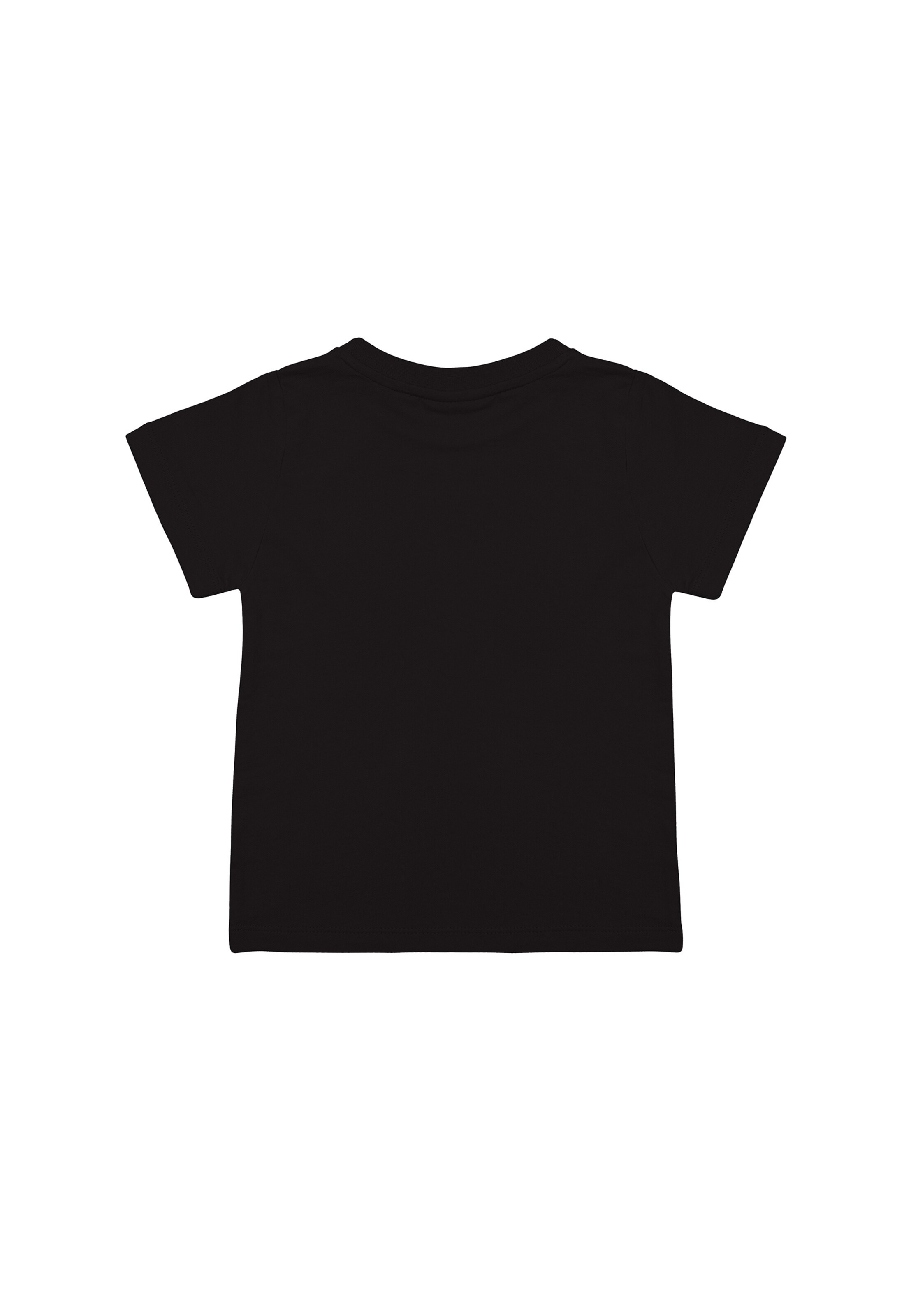 T-Shirt smiler. en noir