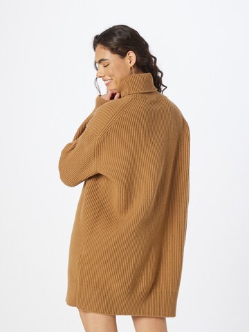 DRYKORN Knitted dress 'DANY' in Brown