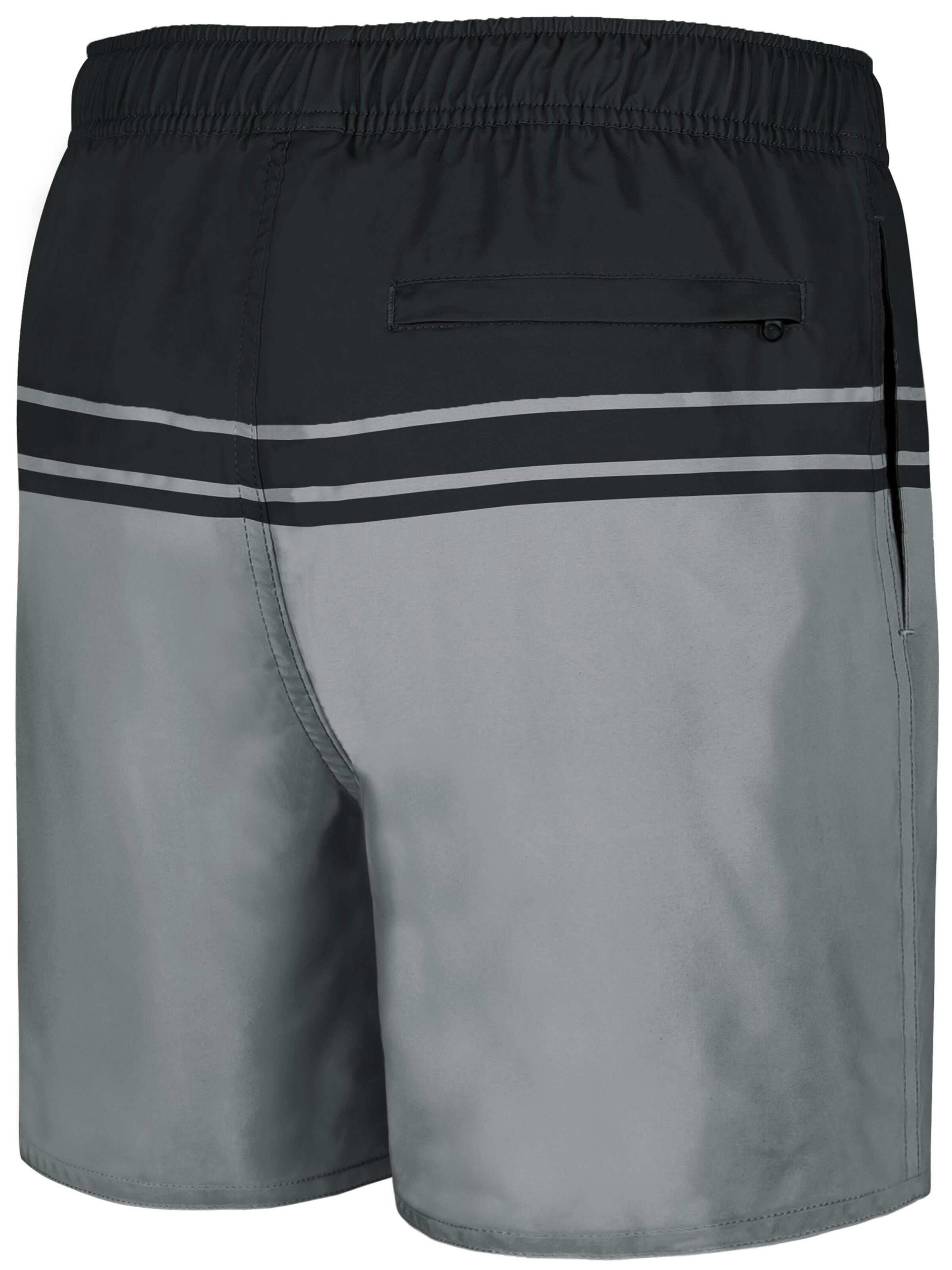 normani Badeshort 'Makaha' in Grau